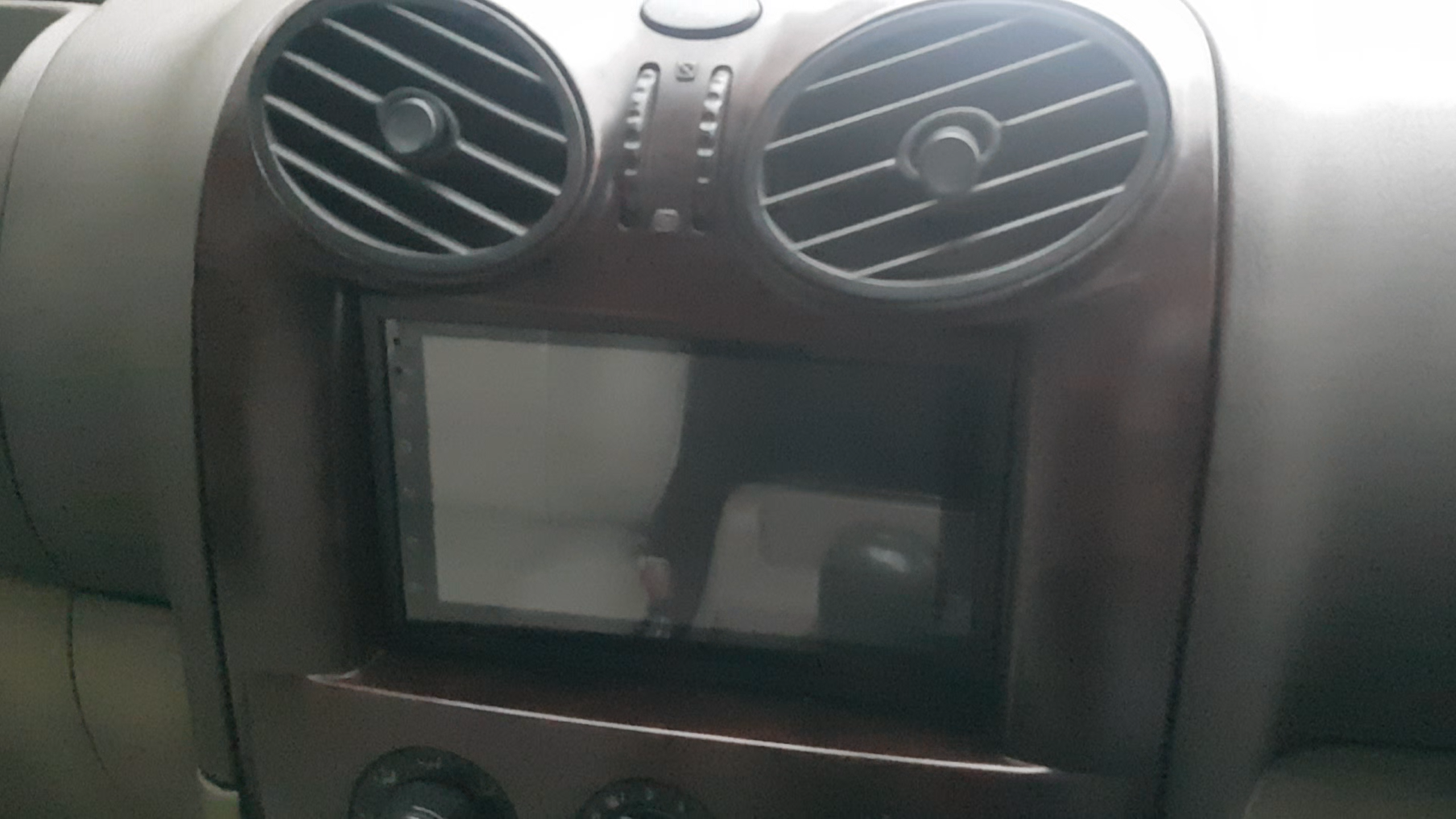 A very blurred photo of the finished product